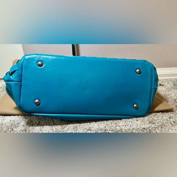 Patricia Nash Discovery Limited Edition Woven Rometta Satchel & Crossbody strap. - Picture 10 of 11